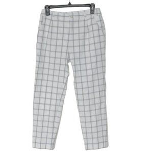 Index White‎ Plaid High Waist Pants M
